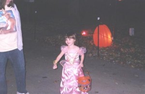 Our favorite trick-or-treater, Sabrina!